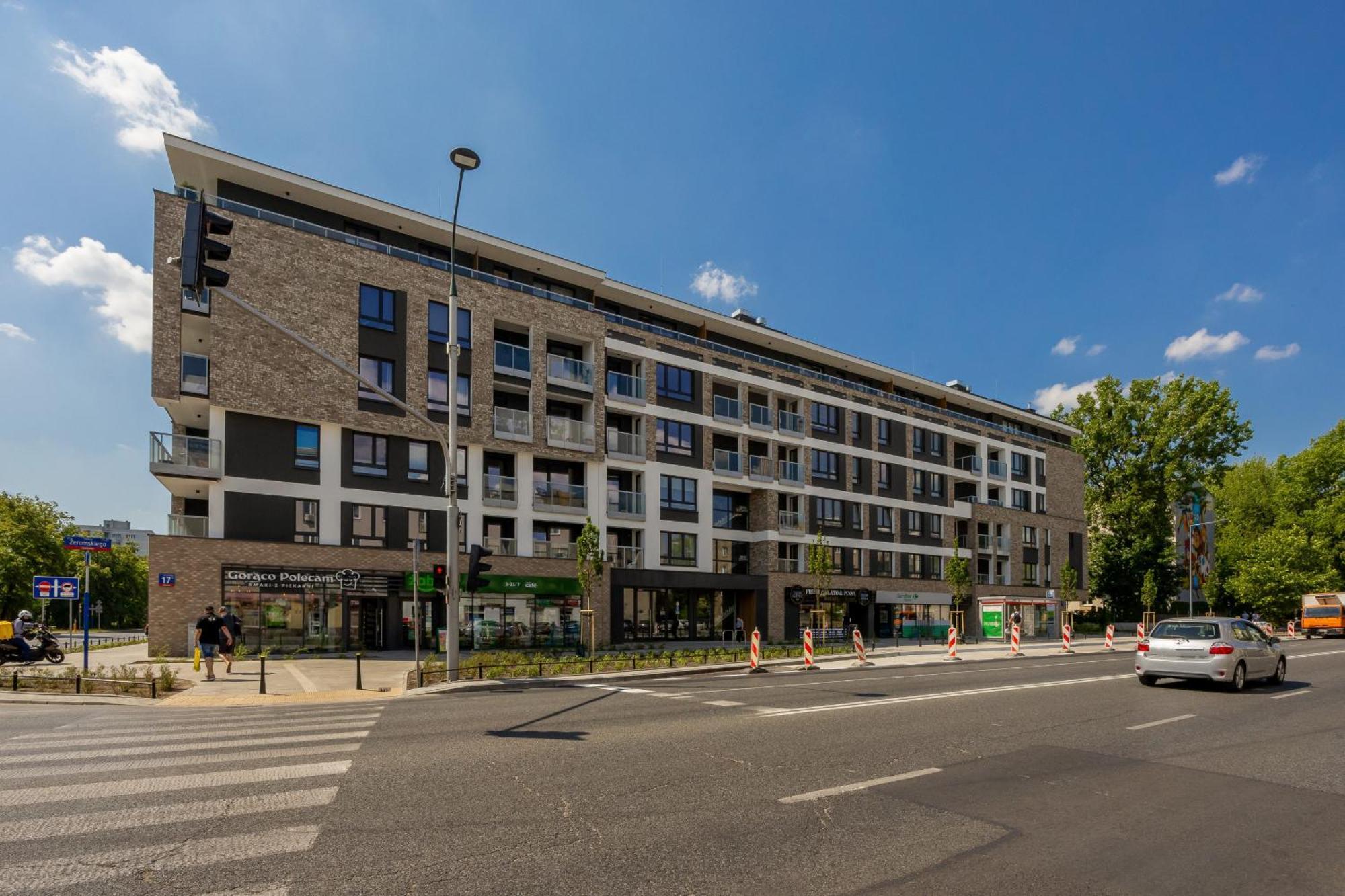 Komfortowy Apartament Dla 4 Osob Z Parkingiem By Noclegi Renters Warszawa Exteriör bild