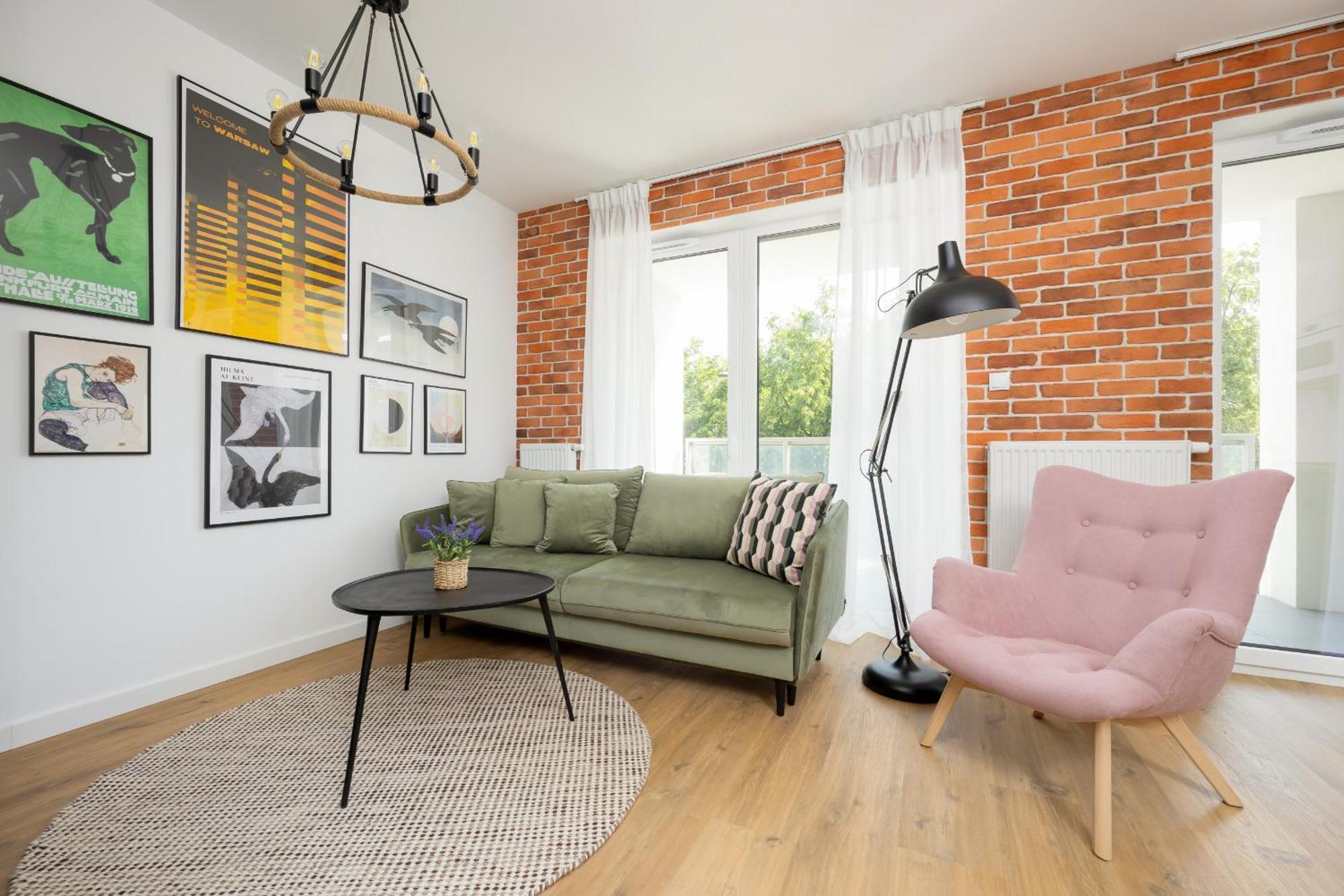 Komfortowy Apartament Dla 4 Osob Z Parkingiem By Noclegi Renters Warszawa Exteriör bild