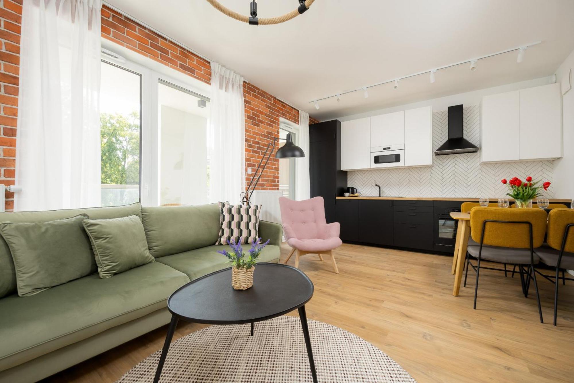 Komfortowy Apartament Dla 4 Osob Z Parkingiem By Noclegi Renters Warszawa Exteriör bild